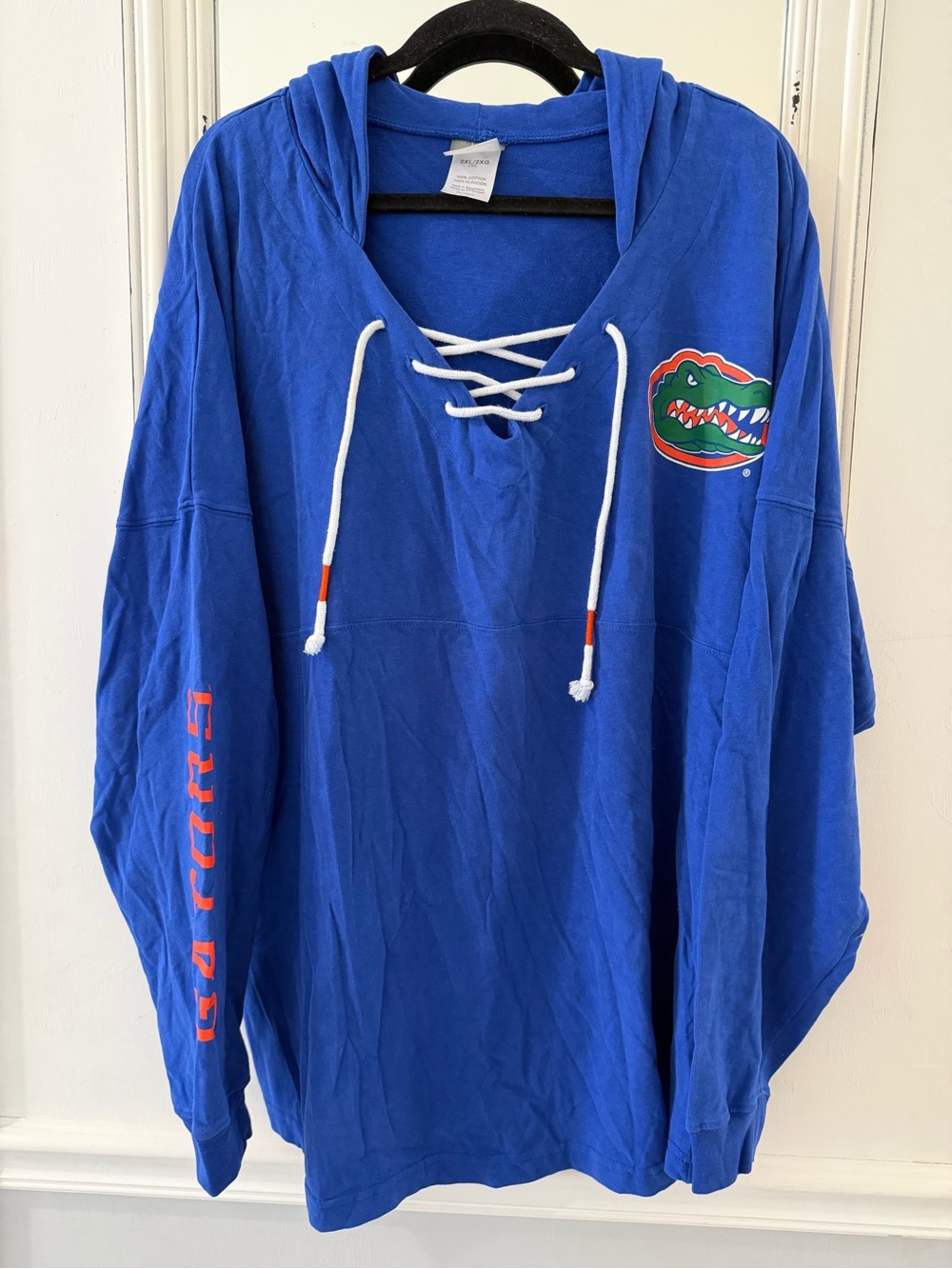 Knights Apparel Florida Gators Lace-up Hoodie